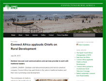 Tablet Screenshot of connectafrica.net